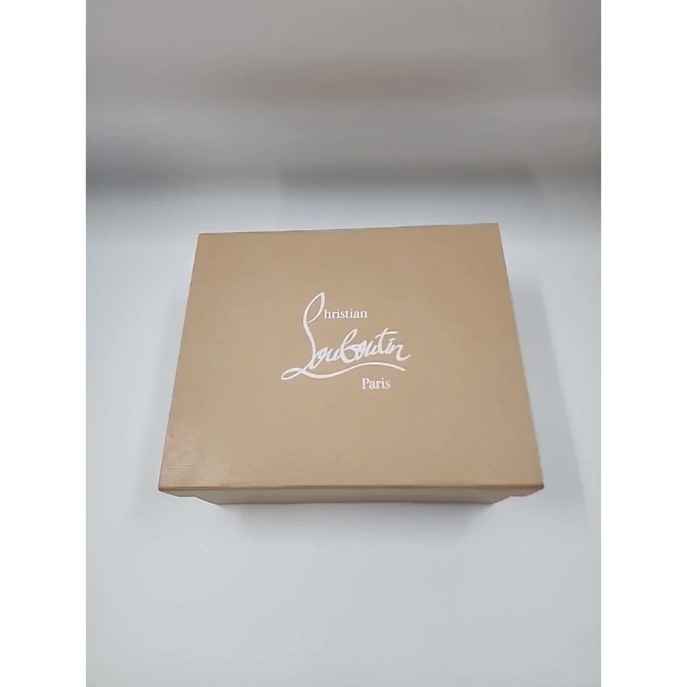 Christian Louboutin Empty Shoe Box Tan Kraft Paper Replacement Luxury Storage